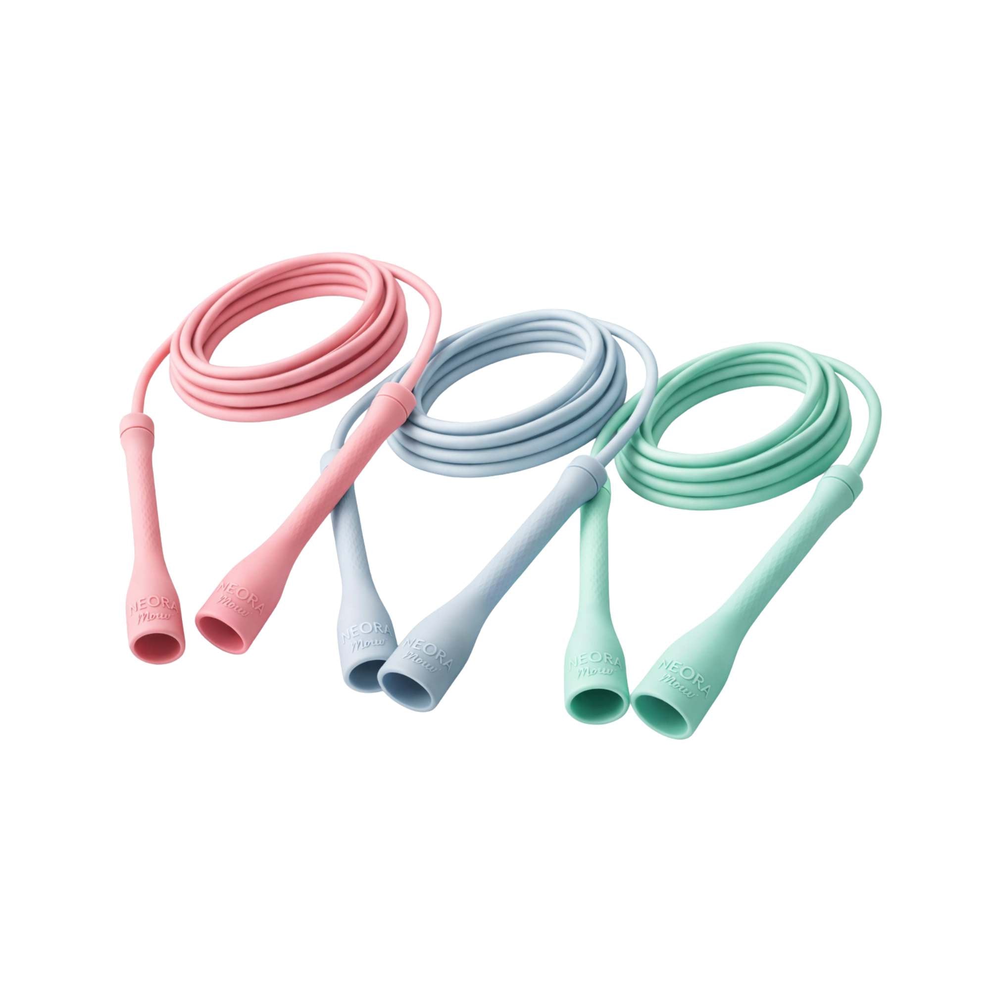 Les 3 cordes a sauter fitness reglable Neora Mouv