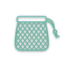 Icone filet de rangement pour set de bandes de resistance Neora Mouv