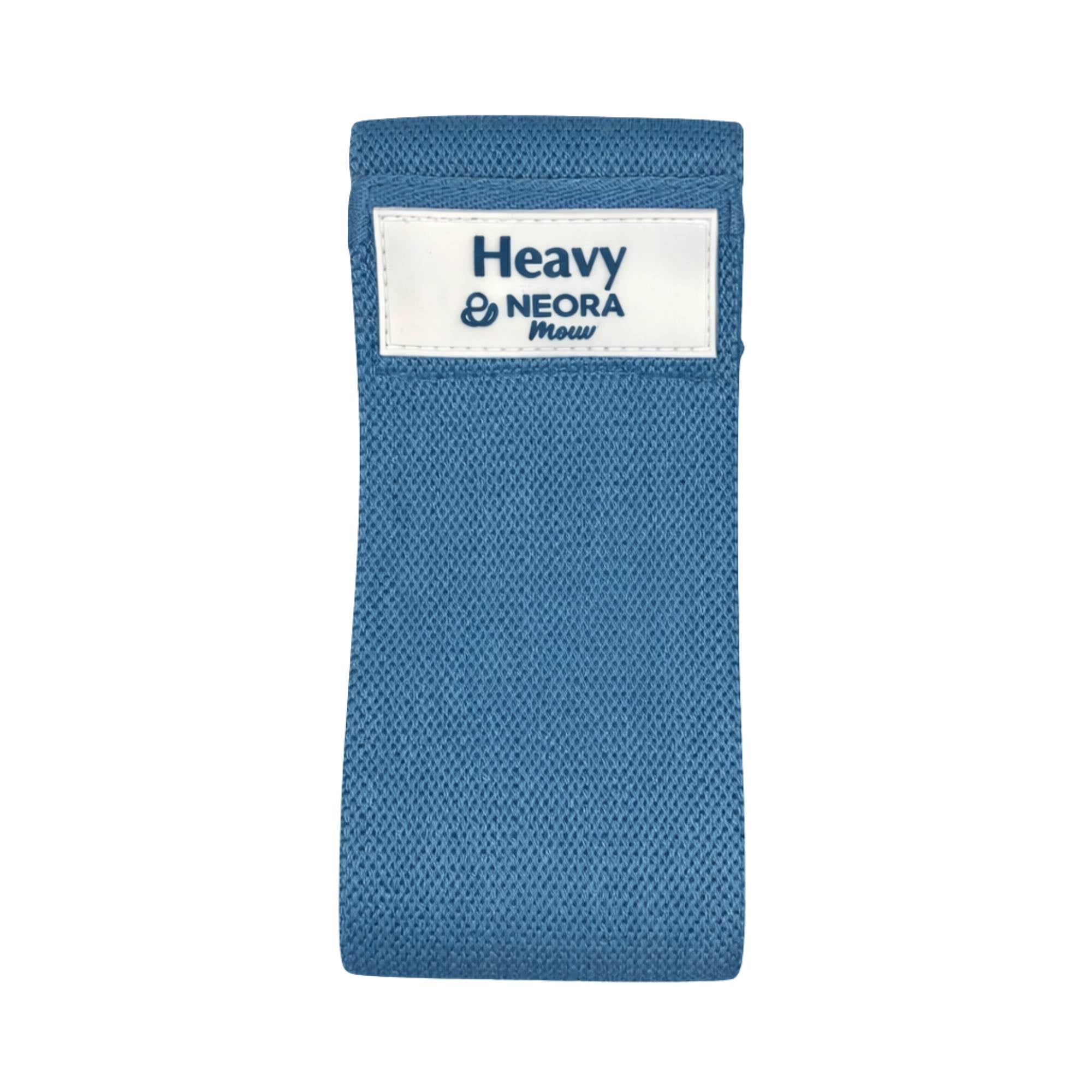 bande de resistance issu couleur unie bleu Heavy Mouv