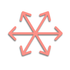 Icone pour exercices polyvalent grace aux bandes de resistance Neora Mouv